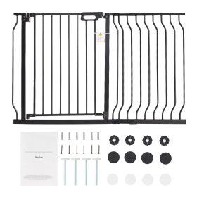 Baby Gate, 29.5"-46.4" Extra Wide, 30" High, Dog Gate for Stairs Doorways and House