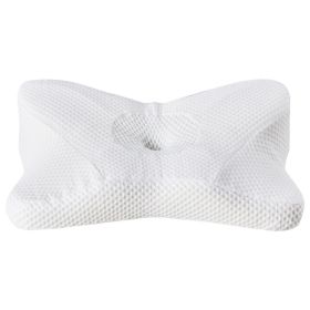 Cervical Neck Pillow, Cooling Ergonomic Memory Foam Pillows  Dual Height Orthopedic Support Contour Pillow For Side (Option: QDark Grey)